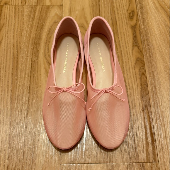 Loeffler Randall Landon Pink Mesh Ballet Flats - Picture 7 of 10